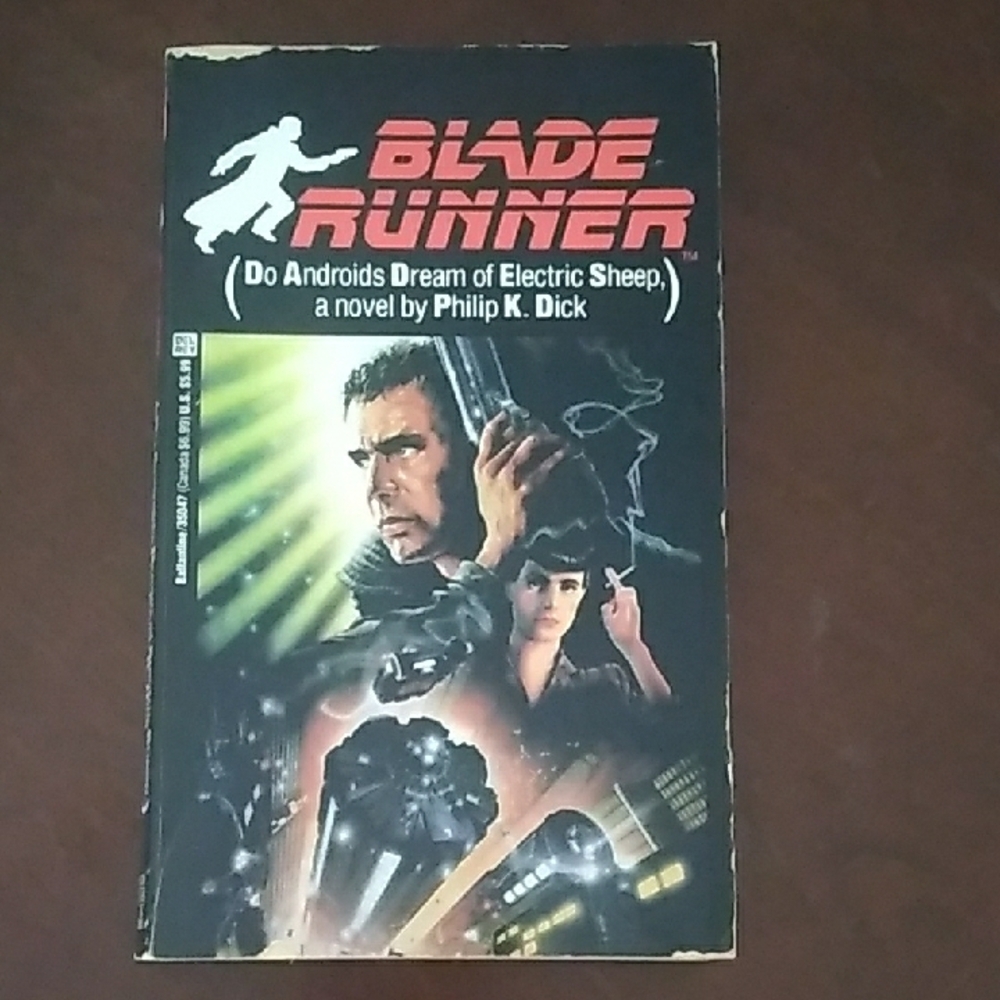 Blade Runner Paperback Novel By Philip K. Dick